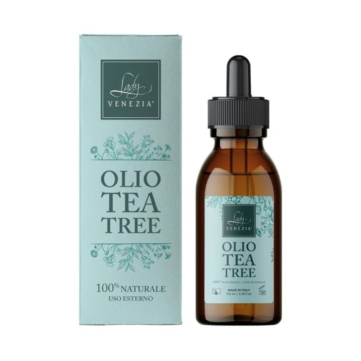 Olio Essenziale di TEA TREE 100% Naturale Puro con Contagocce