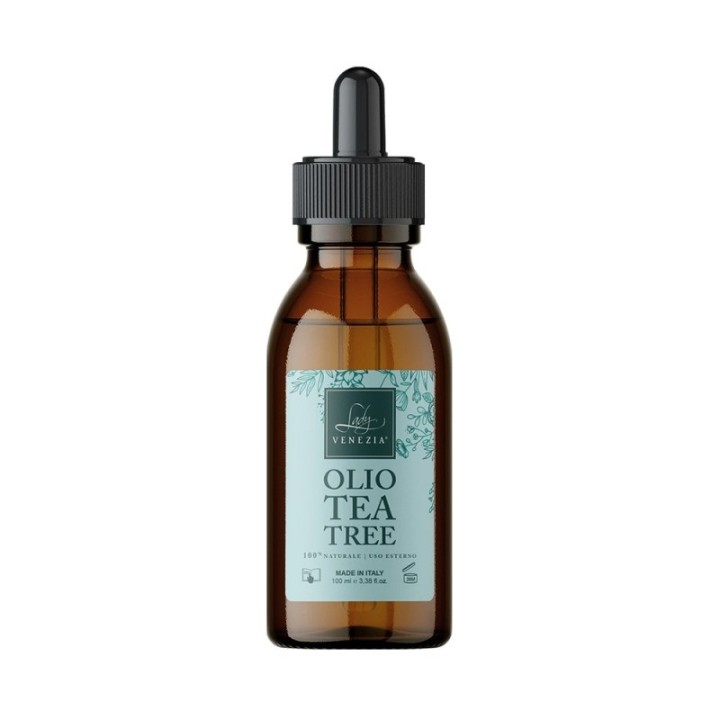Olio Essenziale di TEA TREE 100% Naturale Puro con Contagocce