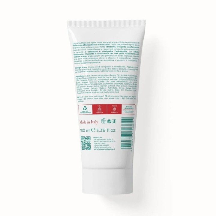 Crema Piedi ALGHE ROSSE [100ml] Lady Venezia SPECIAL Care