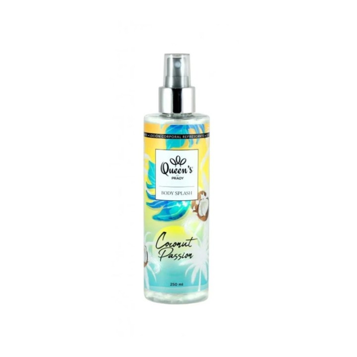 QUEEN'S Body Splash Unisex [250ml] COCONUT PASSION