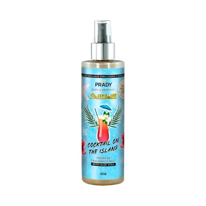 Shimmer Hair & Body Mist [250ml] COCKTAIL ON THE ISLAND