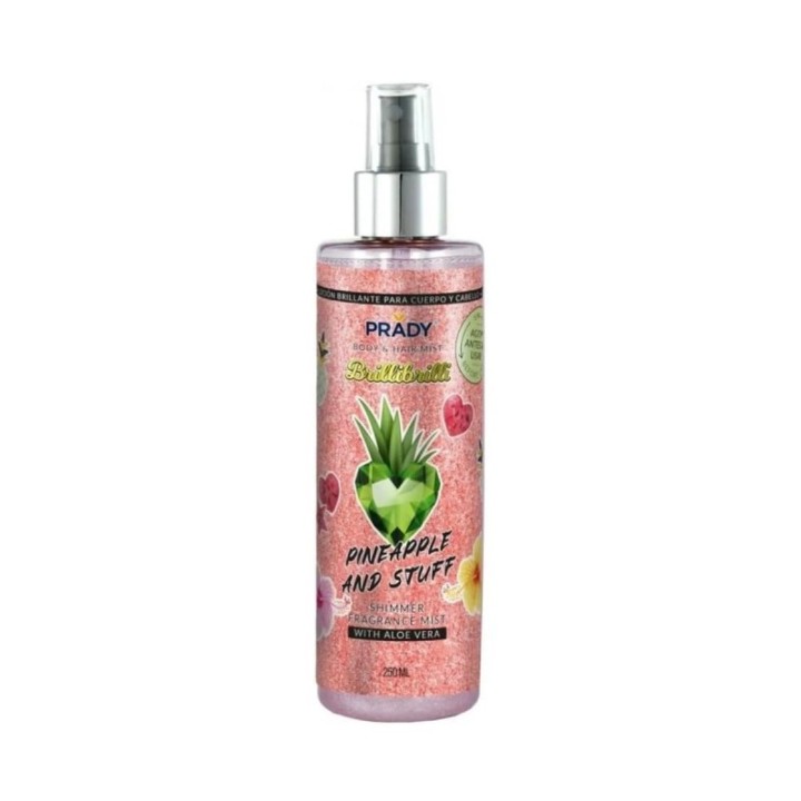 Shimmer Hair & Body Mist [250ml] PINEAPPLE & STUFF