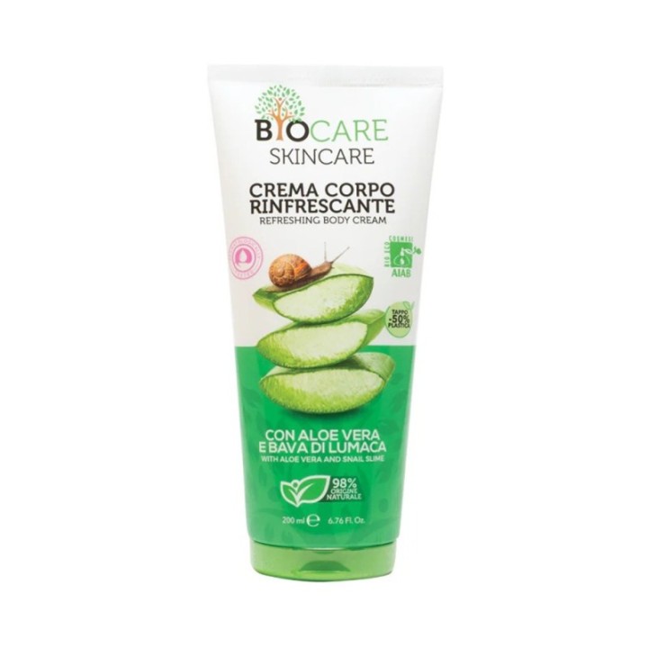 Crema Corpo Rinfrescante [200ml] Aloe Vera & Bava Di Lumaca