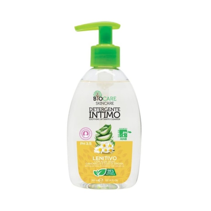 Detergente Intimo Lenitivo [300ml] Aloe Vera, Camomilla & Argan