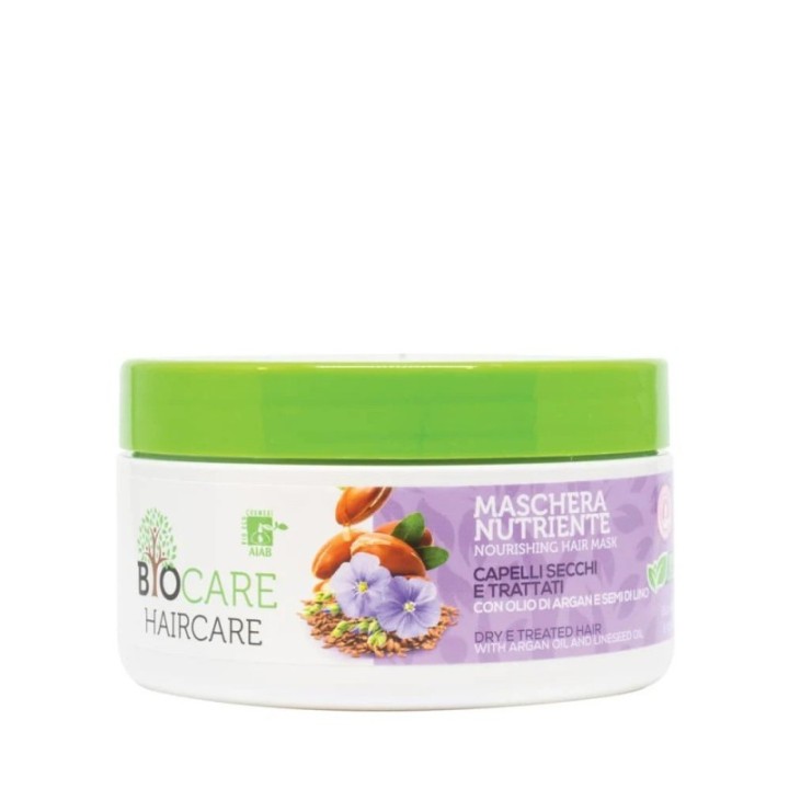 Maschera Capelli Nutriente [250ml] Argan & Semi di Lino