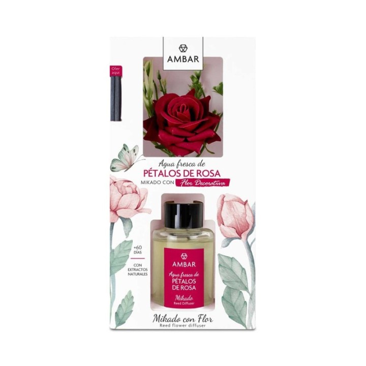 PETALI DI ROSA | Profumatore Ambiente Decò [75ml] Ambar Perfums