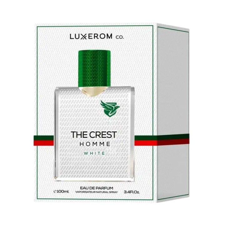Luxerom The Crest Homme White | Ispirato a [LACOSTE] White