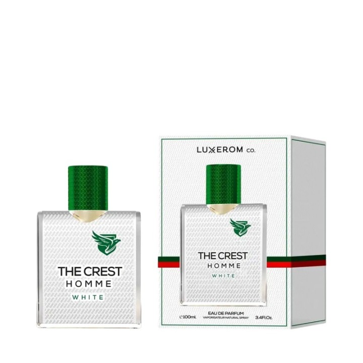 Luxerom The Crest Homme White | Ispirato a [LACOSTE] White