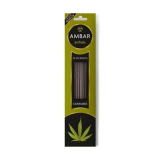 Incensi Cannabis [AMBAR] Bastoncini Profumati Naturali 100%