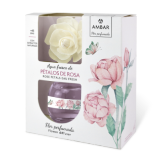 PETALI DI ROSA | Profumatore Ambiente in Fiore [60ml] Ambar Perfums
