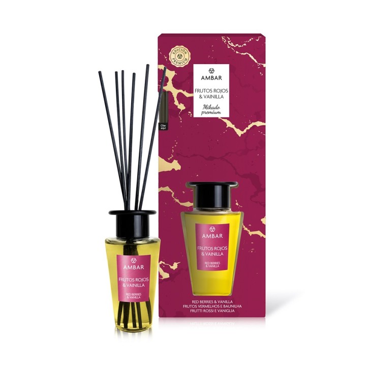 Profumatore Ambiente FRUTTI ROSSI & VANIGLIA | Ambar Perfums