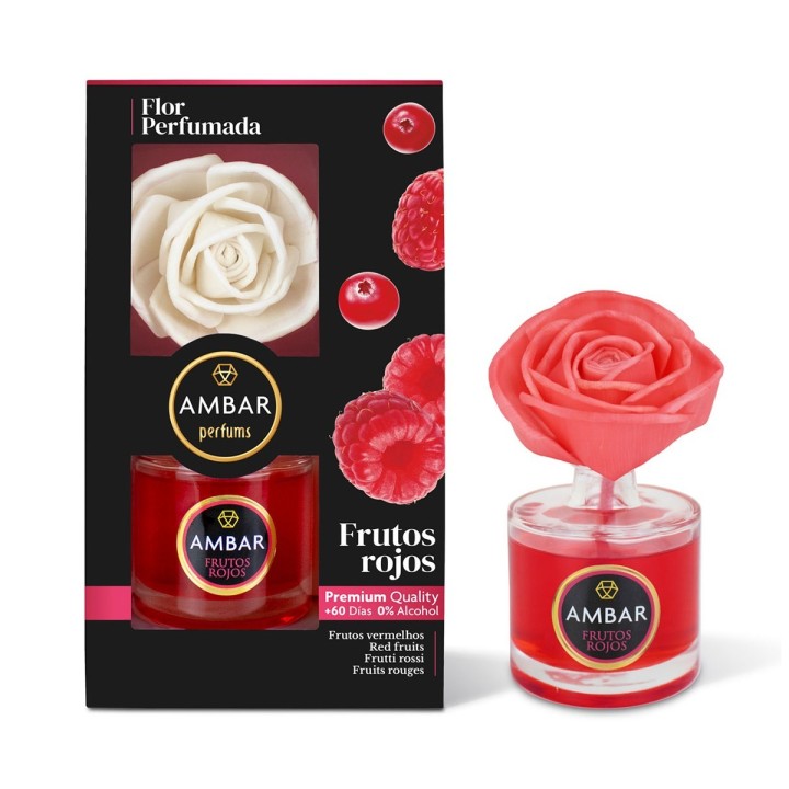 Fiore-Diffusore per Ambiente FRUTTI ROSSI | Ambar Perfums