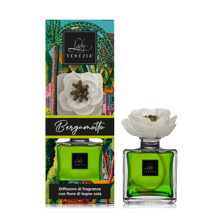 Fiore-Diffusore per Ambiente BERGAMOTTO | NAIF by Lady Venezia