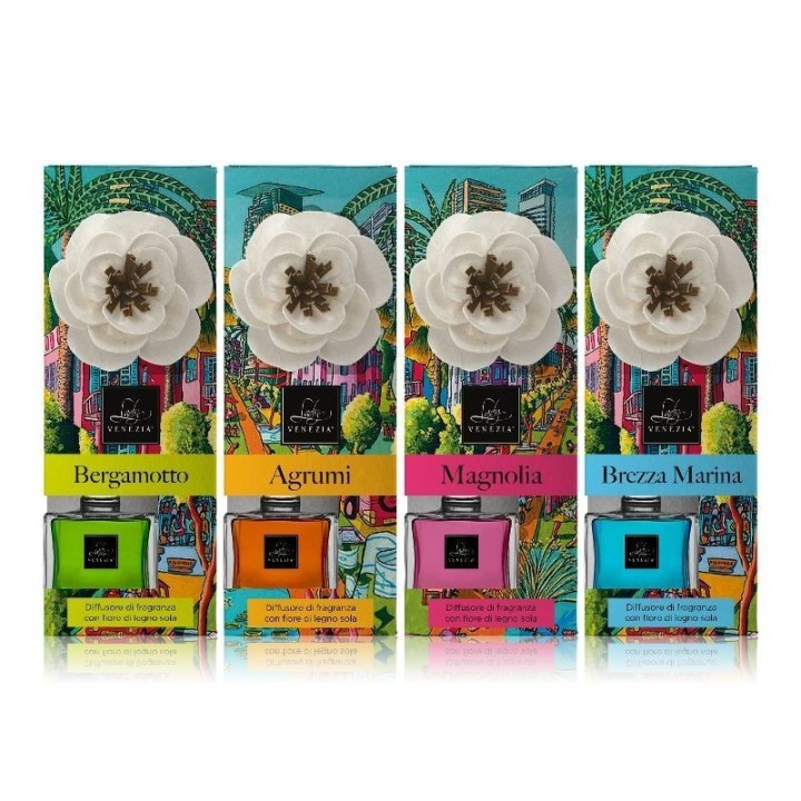 BERGAMOTTO | Profumatore Ambiente in Fiore [ 100ml] Lady Venezia