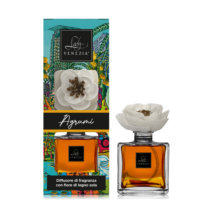 Fiore-Diffusore per Ambiente AGRUMI | NAIF by Lady Venezia