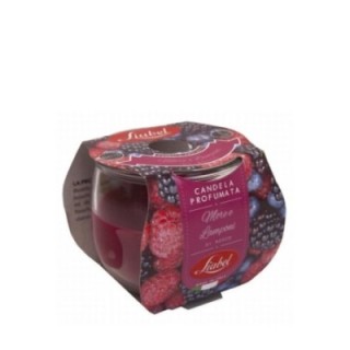 Candela Profumata MORE & LAMPONI [90gr] Vasetto