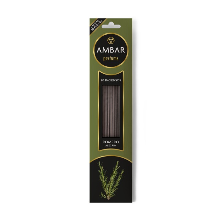 Incensi Rosmarino [AMBAR] Bastoncini Profumati Naturali 100%