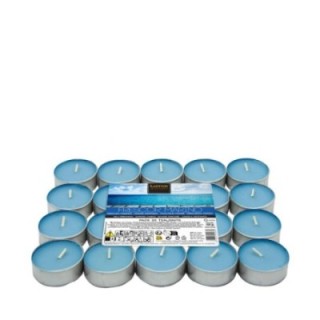 Pack 20 Tealights BREZZA MARINA [4,5 Ore] by LUMAR Aromatic