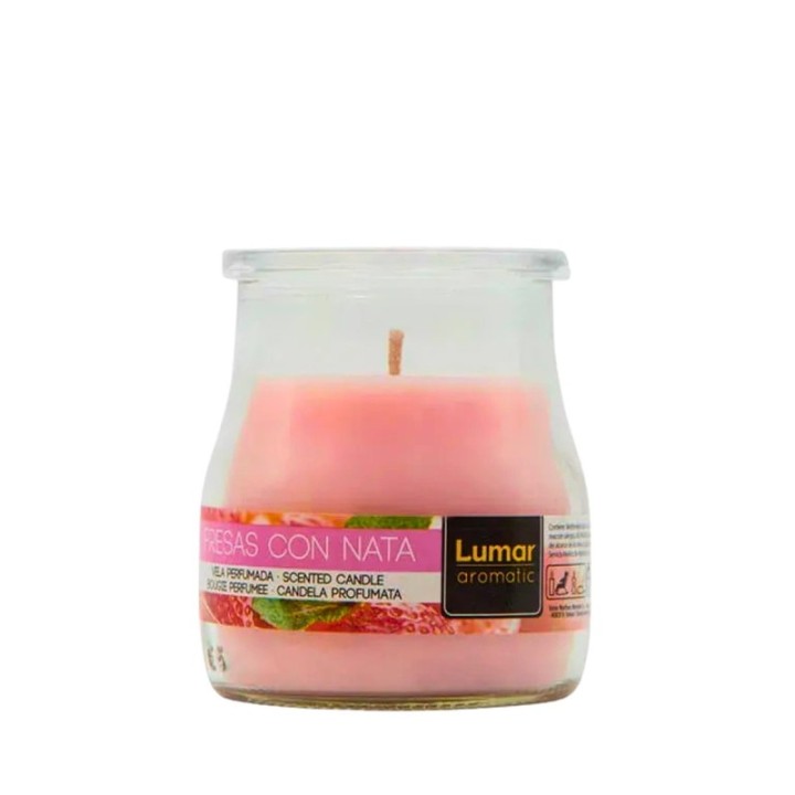 Candela Yogurtina Profumata PANNA & FRAGOLA