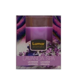 Candela Profumata BOX MONO-Vaso [+28h] LAVANDA