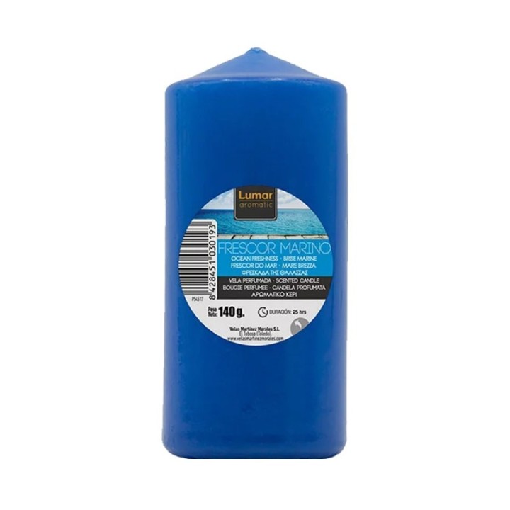 Candela Profumata Colonna [110x47mm] FRESCHEZZA MARINA