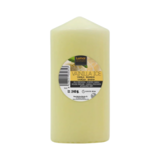 Candela Profumata Pilastro [120x57mm] VANIGLIA