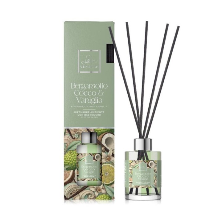 Bergamotto, Cocco & Vanigla | Profumatore Ambiente [140ml] Lady Venezia