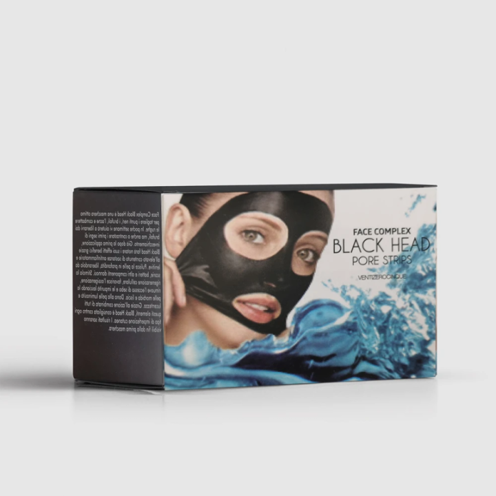 Face Complex | Maschere Viso Monouso BLACK Head Pore Strips [5 pcs]