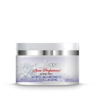 Dermacos | Scrub Viso ACIDO IALURONICO e COLLAGENE [200ml]