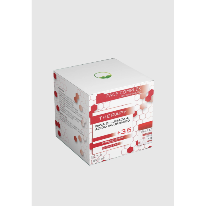 Face Complex THERAPY | Crema Antirughe Giorno & Notte BAVA DI LUMACA e ACIDO IALURONICO [50ml]