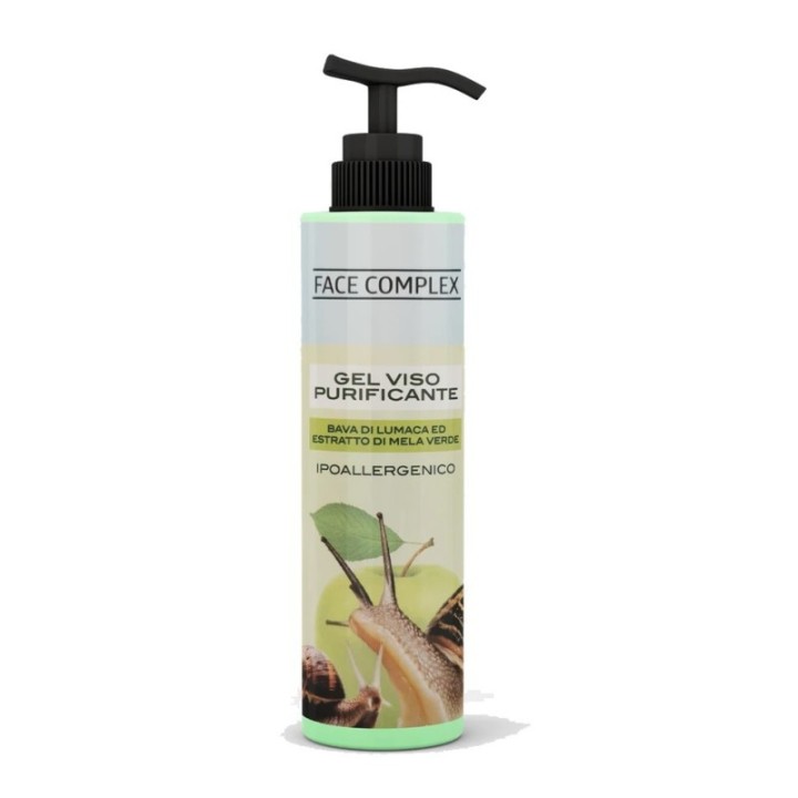 Face Complex | Gel Viso alla BAVA DI LUMACA e MELA VERDE [250ml]
