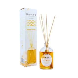 Ambra Nera | Profumatore Ambiente [100ml] Mikado Naturmais