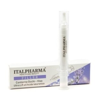 Italpharma | Filler Contorno Occhi-Viso Ultra Lift con ACIDO IALURONICO [10ml]