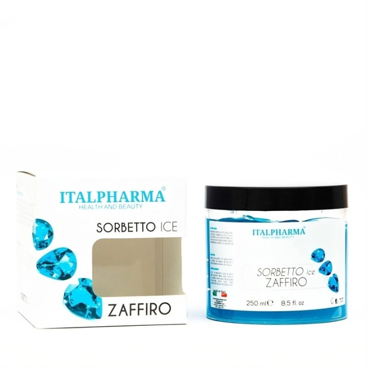 Italpharma | Crema Corpo Sorbetto Ice 'ZAFFIRO' con ALGA MACROCYSTIS PYRIFERA [250ml]