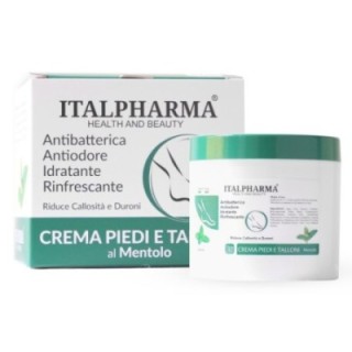 Italpharma | Crema Piedi e Talloni al MENTOLO [250ml]