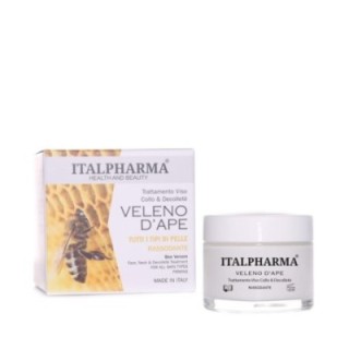 Crema Viso-Collo-Décolléte Rassodante al VELENO D'APE [50ml]