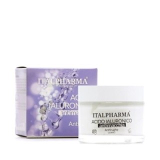 Italpharma | Crema Viso Giorno ACIDO IALURONICO Anti-Macchia e Anti-Age [50ml]