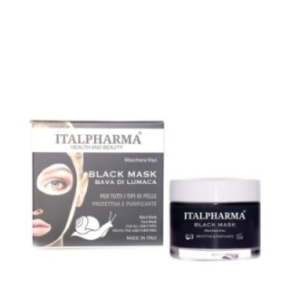 Italpharma | Black Mask alla BAVA DI LUMACA [50ml]