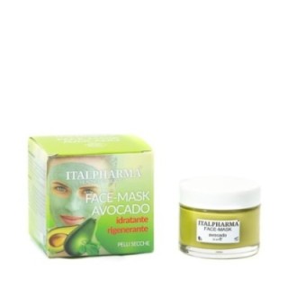 Maschera Viso AVOCADO Idratante-Rigenerante per Pelli Secche [Italpharma]