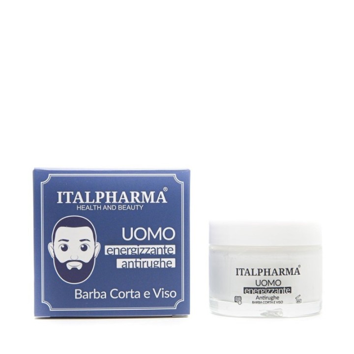 Italpharma | Crema Barba Corta e Viso UOMO [50ml]