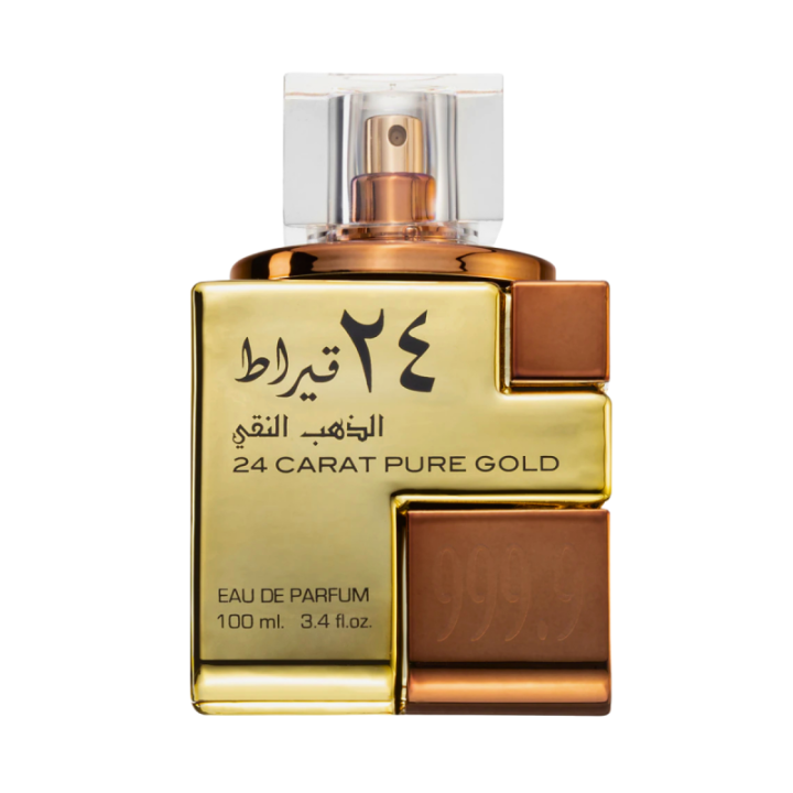 24 Carat Pure Gold Lattafa - Profumo Arabo Oud e Zafferano