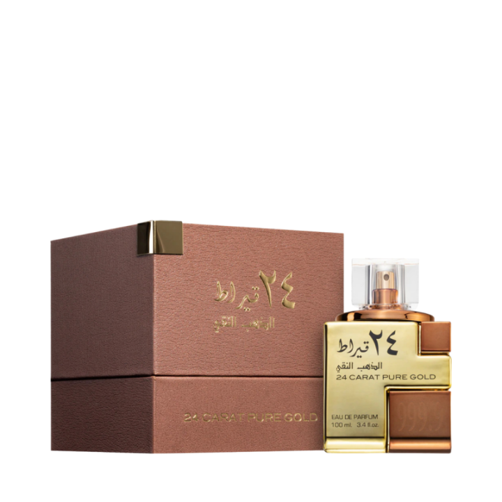 24 Carat Pure Gold Lattafa - Profumo Arabo Oud e Zafferano