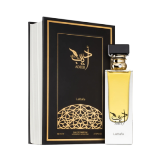 Lattafa Adeeb Eau de Parfum 100ml - Profumo Uomo Cuoiato