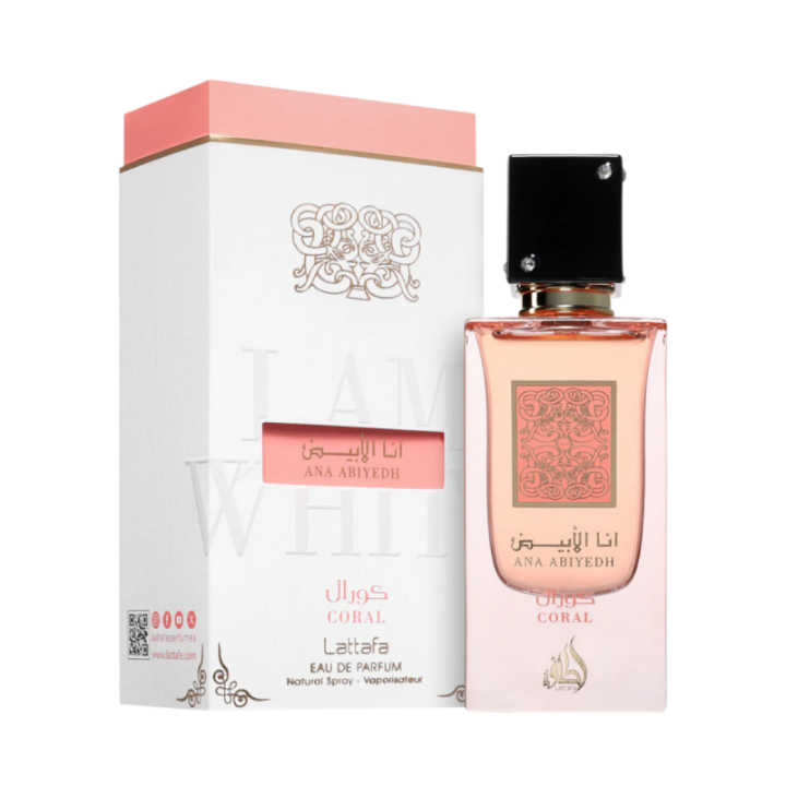 Lattafa Ana Abiyedh Coral 60ml - Profumo Donna Fruttato