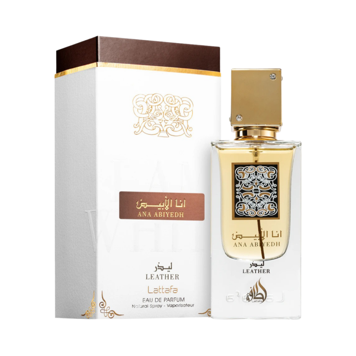 Profumo Arabo Lattafa Ana Abiyedh Leather [EDP Uomo] MUSADEA