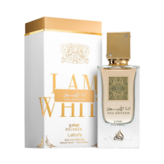 Profumo Arabo Lattafa Ana Abiyedh Poudrée [EDP Donna] MUSADEA
