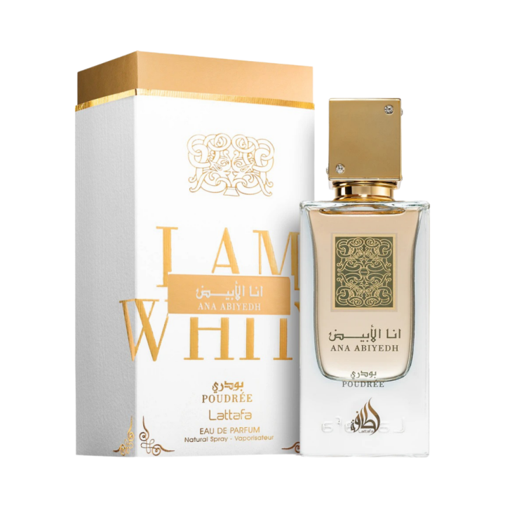 Profumo Arabo Lattafa Ana Abiyedh Poudrée [EDP Donna] MUSADEA