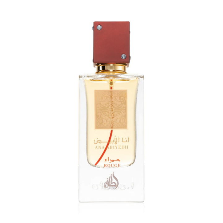 Lattafa Ana Abiyedh Rouge 60ml - Profumo Unisex Ambrato