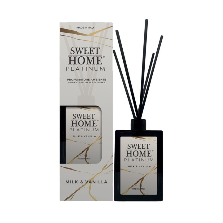 MAXI-Profumatore Ambiente MILK & VANILLA | Platinum by Sweet Home