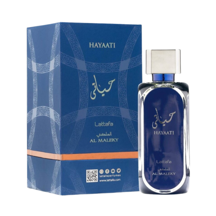 Hayaati Al Maleky Lattafa - Profumo Uomo Blu Orientale